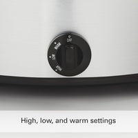 Hamilton Beach - 10 Quart Stainless Steel Slow Cooker - 33190F