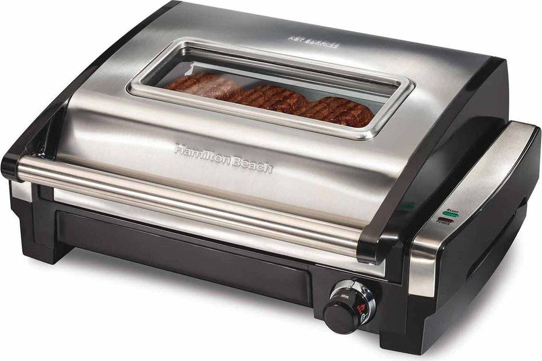 Hamilton Beach - 118 Sq. In. Searing Grill with Lid Window - 25361C - DISCONTINUED