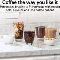 Hamilton Beach - 12 Cup Programmable Hot & Iced Coffee Maker - 49620