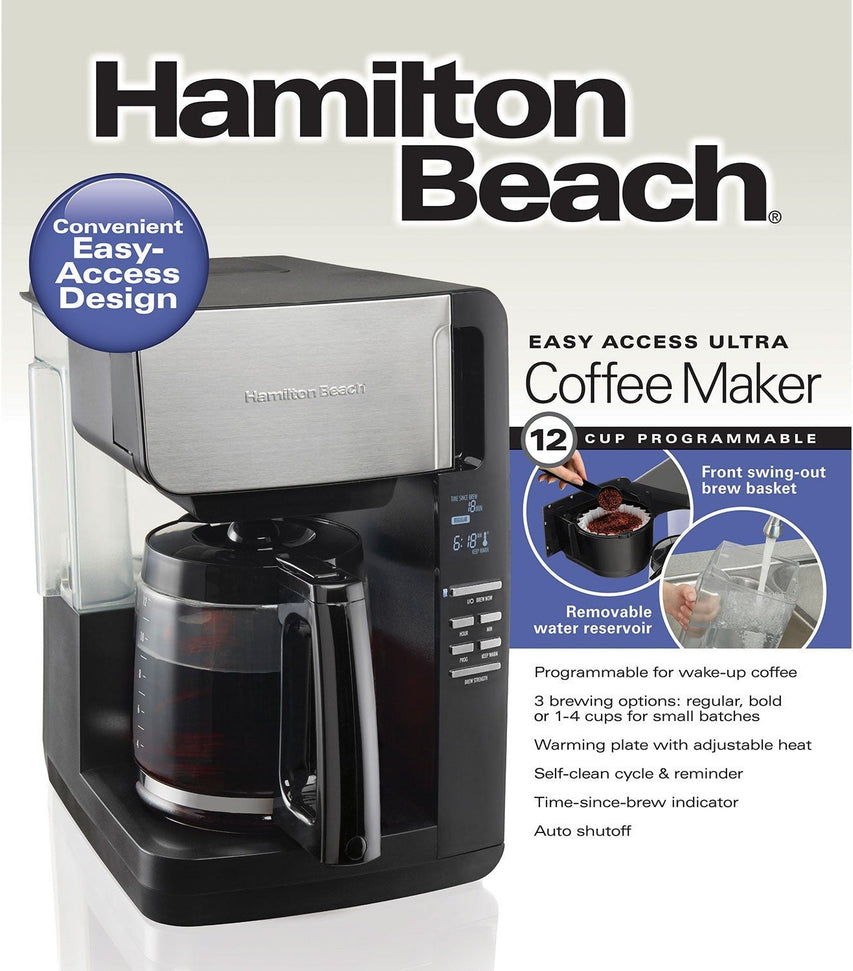 Hamilton Beach - 12 Cup Programmable Ultra Coffee Maker - 46203