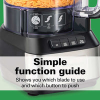Hamilton Beach - 12 Cup Stack & Snap Food Processor - 70727G