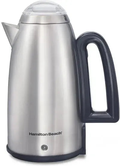 Hamilton Beach - 12 Cup Stainless Steel Percolator with Detachable Cord - 40619CR