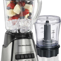 Hamilton Beach - 12 Function Blender & Chopper with 40 Oz Glass Jar - 58149JC