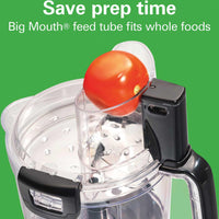 Hamilton Beach - 14 Cup Stack & Snap™ Black Duo Food Processor - 70585C