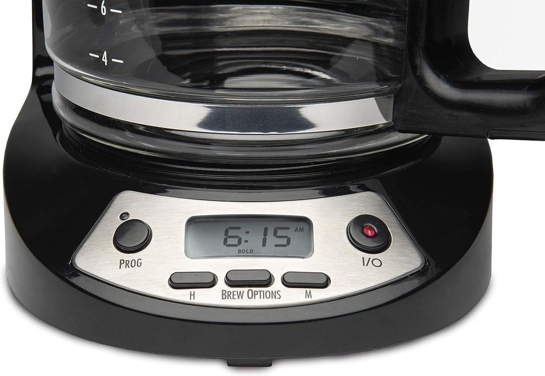 Hamilton Beach - 14 Cups Black Programmable Coffee Maker - 46295C