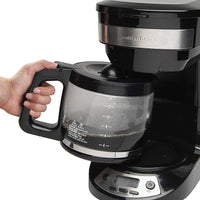 Hamilton Beach - 14 Cups Black Programmable Coffee Maker - 46295C
