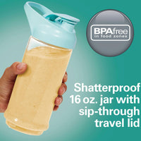 Hamilton Beach - 16 Oz Aqua Cordless Portable Personal Blender for Shakes and Smoothies - 51182C