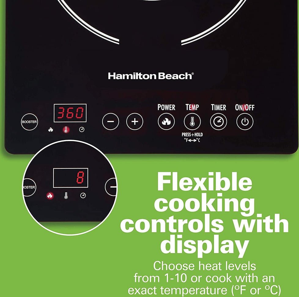 Hamilton Beach - 1800 W Portable Induction Cooker - 34104 - DISCONTINUED