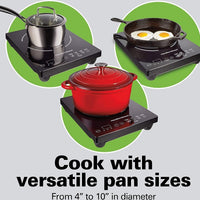 Hamilton Beach - 1800 W Portable Induction Cooker - 34104 - DISCONTINUED
