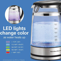 Hamilton Beach - 1.7 L Double Wall LED Kettle - 40850