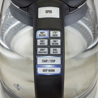 Hamilton Beach - 1.7 L Glass Variable Temperature Kettle - 40941C