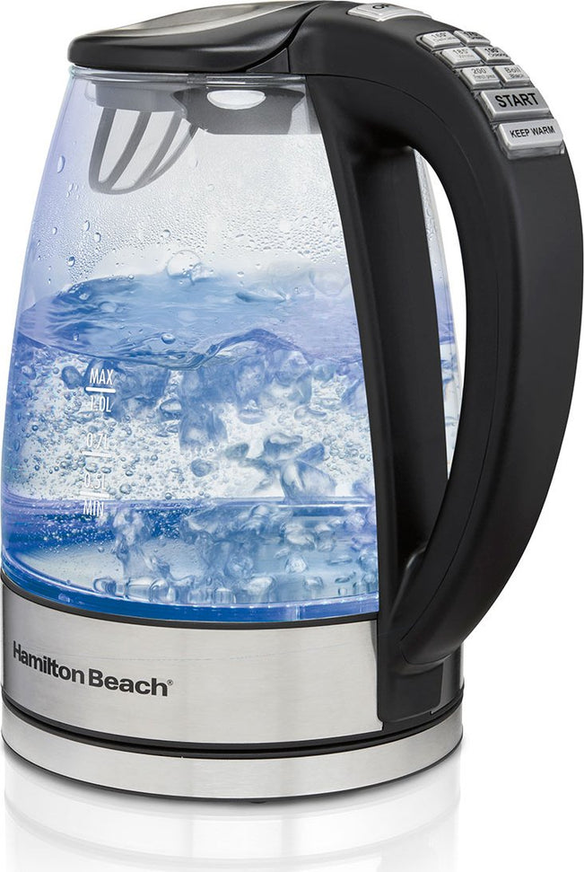 Hamilton Beach - 1.7 L Glass Variable Temperature Kettle - 40941C
