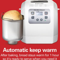 Hamilton Beach - 2 Lb Bread Maker White - 29981
