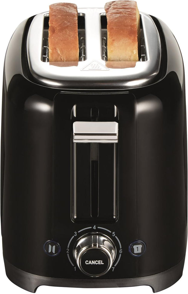 Hamilton Beach - 2 Slice Black Toaster With Sure-Toast® Technology - 22229C