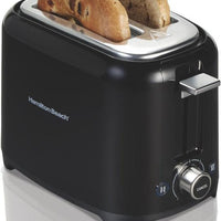 Hamilton Beach - 2 Slice Black Toaster With Sure-Toast® Technology - 22229C