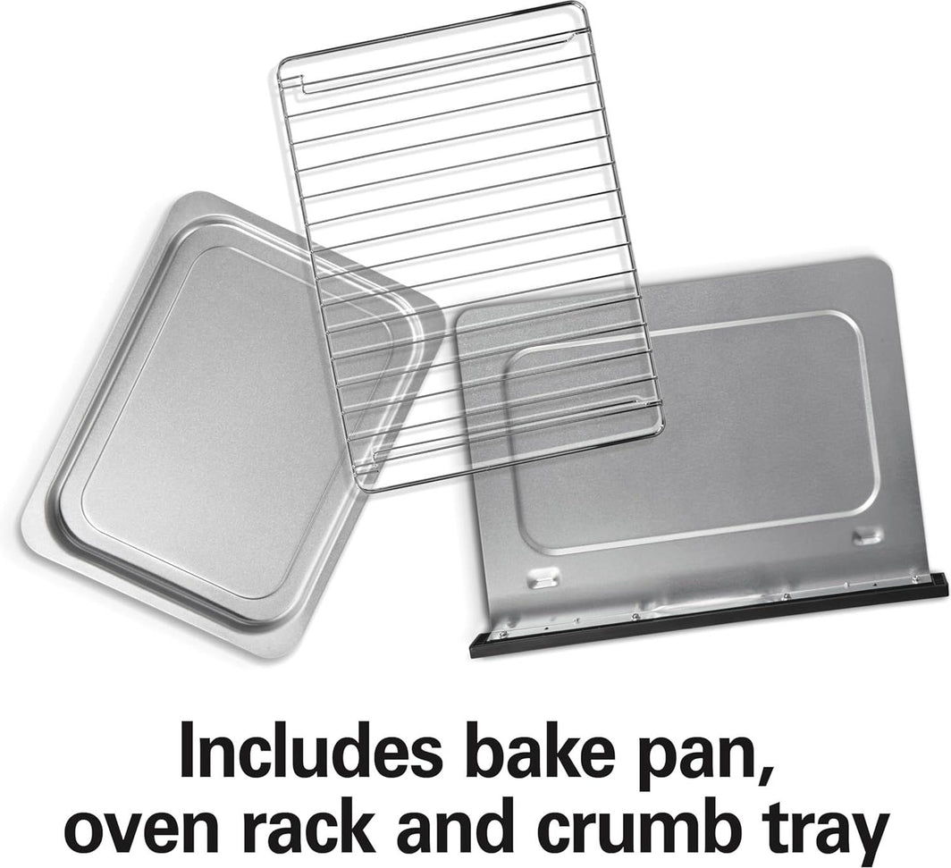 Hamilton Beach - 2-in-1 Stainless Steel Countertop Oven and Toaster - 31156