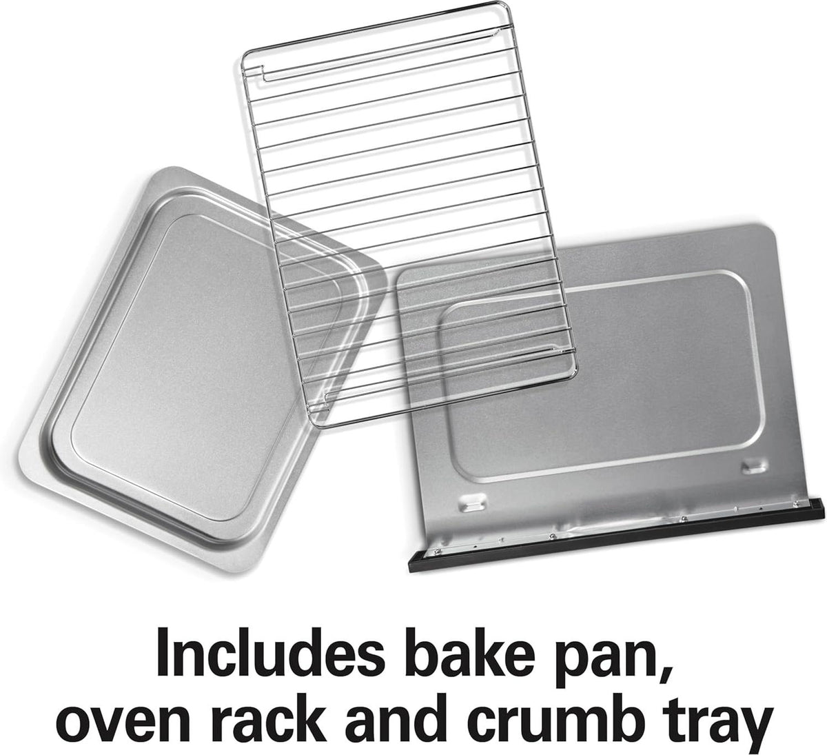 Hamilton Beach - 2-in-1 Stainless Steel Countertop Oven and Toaster - 31156