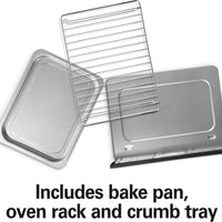 Hamilton Beach - 2-in-1 Stainless Steel Countertop Oven and Toaster - 31156