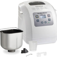 Hamilton Beach - 2 lb White Bread Maker with 12-Program Cycles - 29981G