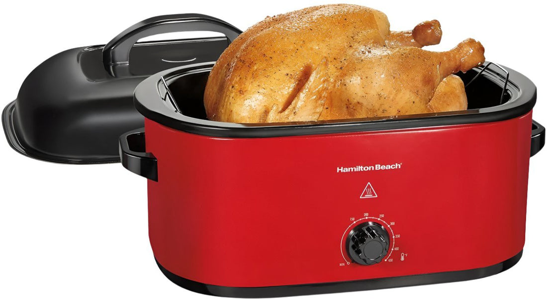 Hamilton Beach - 20 QT Electric Roaster Oven Red - 32235G