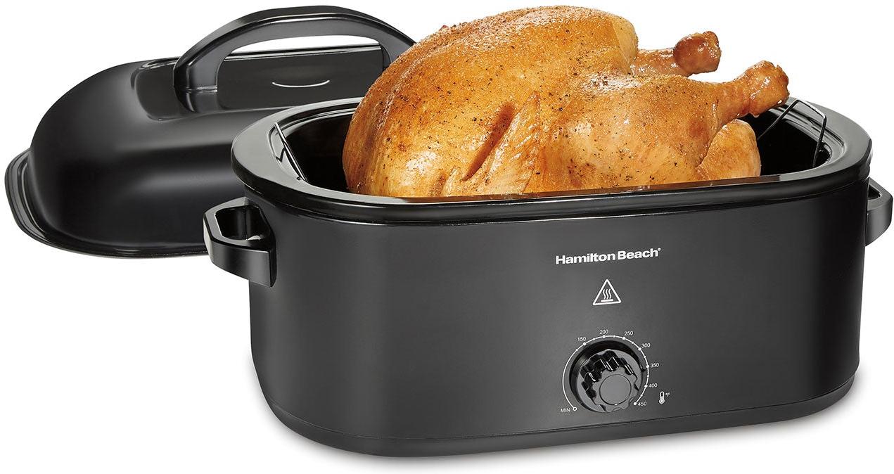 Hamilton Beach - 20 Quart Capacity Black Electric Roaster Oven - 32210