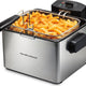 Hamilton Beach - 21 Cup Oil Capacity Professional Style Deep Fryer with Timer - 35043C