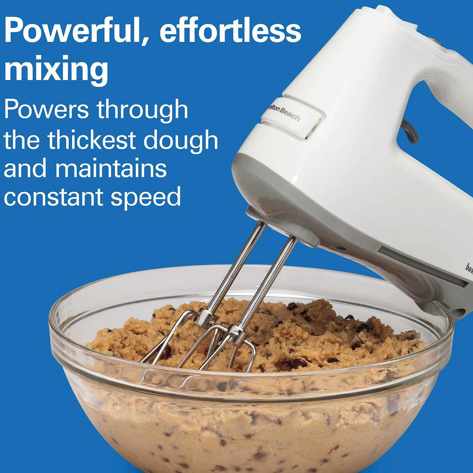 Hamilton Beach - 3 Speed Hand Mixer White - 62661