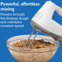 Hamilton Beach - 3 Speed Hand Mixer White - 62661