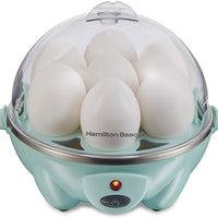 Hamilton Beach - 3-in-1 Egg Cooker with 7 Egg Capacity - 25504G