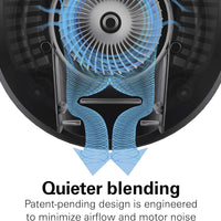 Hamilton Beach - 3-in-1 Electronic MultiBlend Kitchen System with Glass Jar, Travel Jar & Food Processor - 58176J