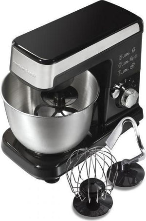 Hamilton Beach - 3.5 QT 6 Speed Stand Mixer with Stainless Steel Top - 63327