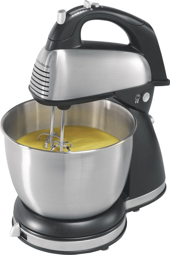 Hamilton Beach - 4 QT 6-Speed Stand/Hand Mixer - 64650