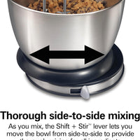 Hamilton Beach - 4 QT 6-Speed Stand/Hand Mixer - 64650