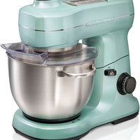 Hamilton Beach - 4 QT Aqua 7 Speed Stand Mixer - 63397