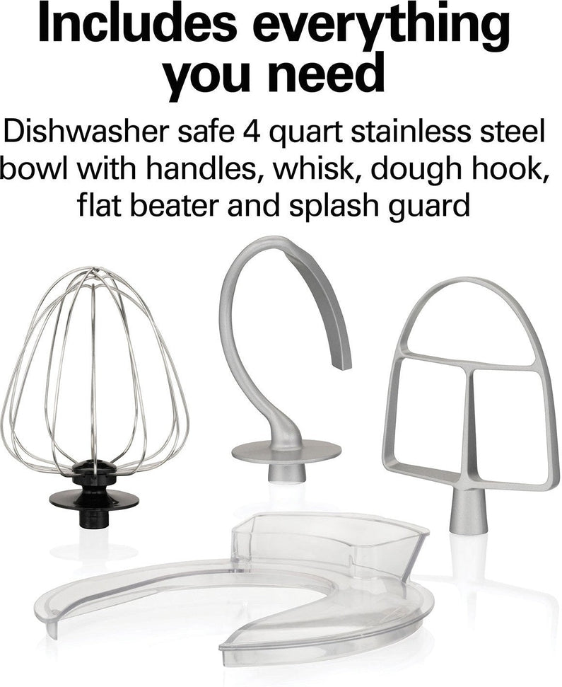 Hamilton Beach - 4 QT Rose 7 Speed Stand Mixer - 63396