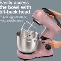Hamilton Beach - 4 QT Rose 7 Speed Stand Mixer - 63396