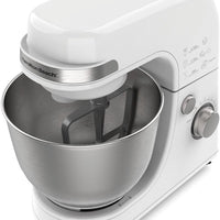 Hamilton Beach - 4 Qt White Electric Stand Mixer with 7 Speeds - 63388