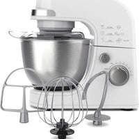 Hamilton Beach - 4 Qt White Electric Stand Mixer with 7 Speeds - 63388