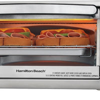 Hamilton Beach - 4 Slice Stainless Steel Toaster Oven - 31143