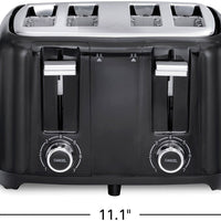 Hamilton Beach - 4 Slice Toaster with Extra Wide Slots - 24217G