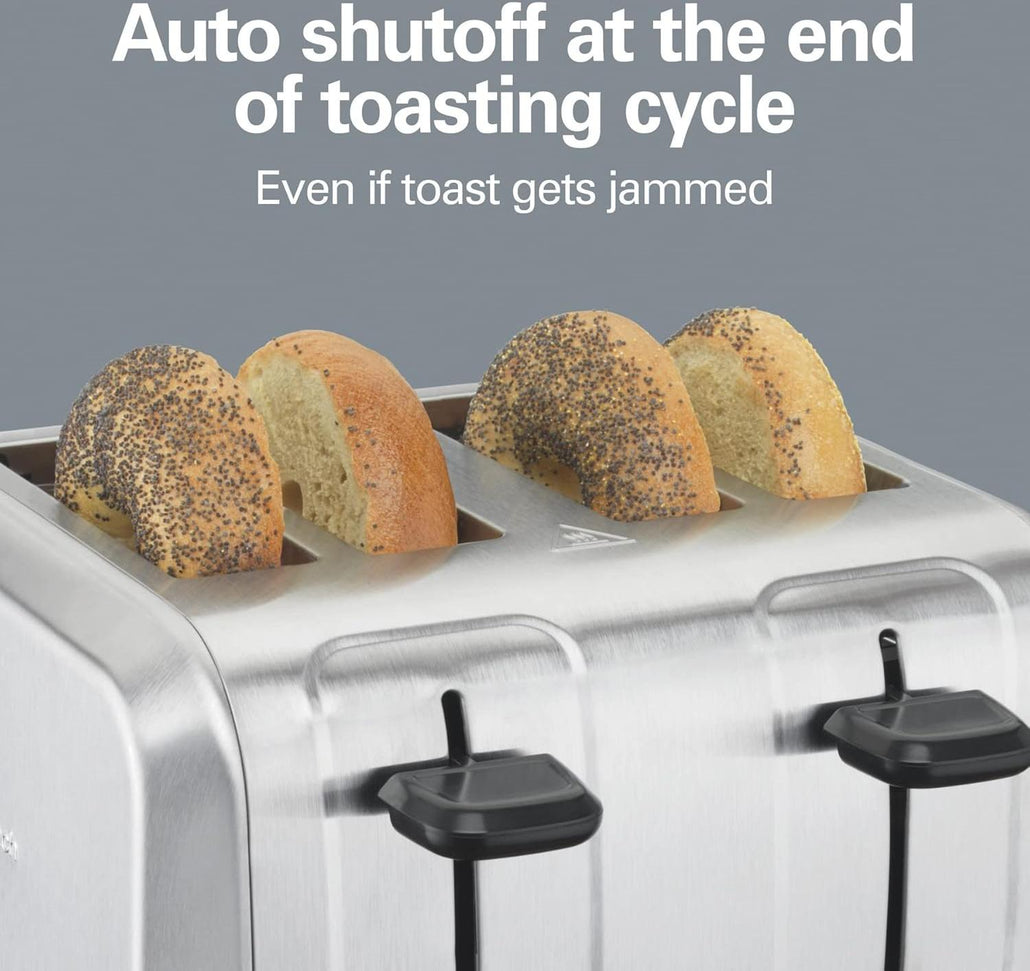 Hamilton Beach - 4 Slices Brushed Stainless Steel Toaster - 24910