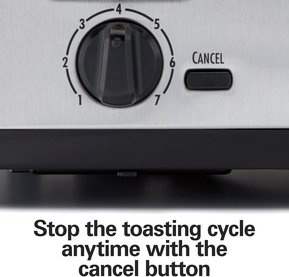 Hamilton Beach - 4 Slices Brushed Stainless Steel Toaster - 24910