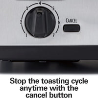 Hamilton Beach - 4 Slices Brushed Stainless Steel Toaster - 24910