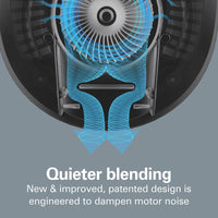 Hamilton Beach - 48 Oz Wave Action Blender Red - 53519FG