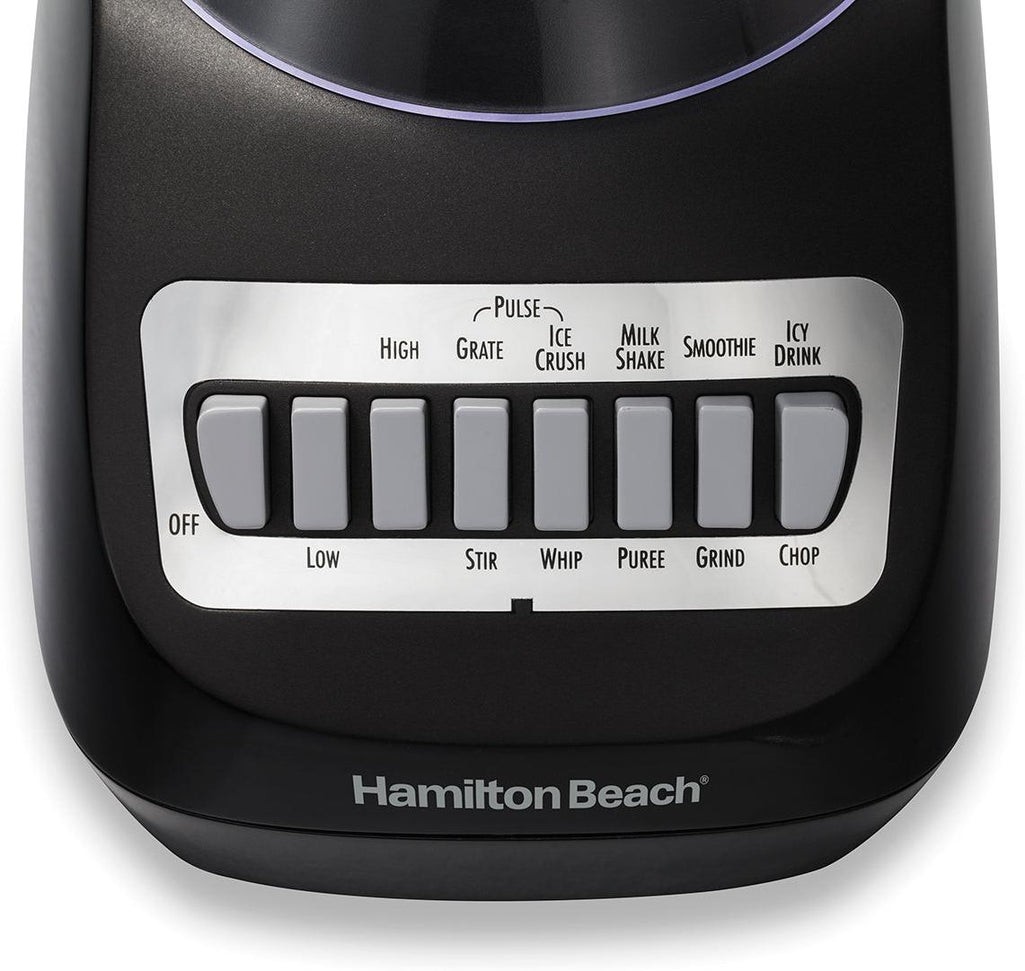 Hamilton Beach - 56 Oz Black Smoothie Blender with Plastic Jar - 50190F