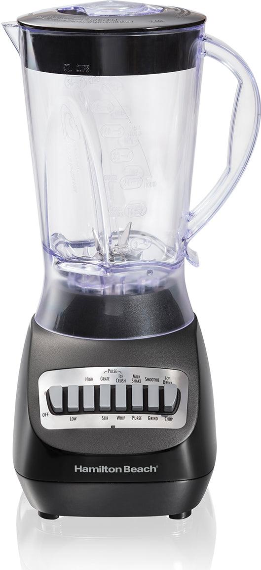 Hamilton Beach - 56 Oz Black Smoothie Blender with Plastic Jar - 50190F