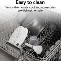 Hamilton Beach - 6 Cup Capacity Multi-Function Rice Cooker - 37561