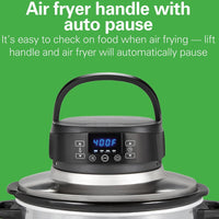 Hamilton Beach - 6 QT 2-in-1 Air Fry Slow Cooker - 33061