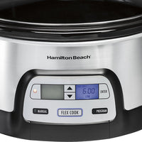 Hamilton Beach - 6 QT FlexCook Stay Or Go Slow Cooker - 33861