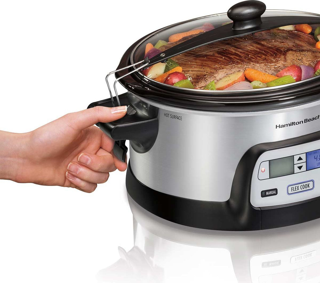 Hamilton Beach - 6 QT FlexCook Stay Or Go Slow Cooker - 33861